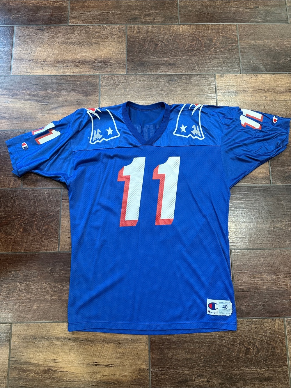 Vintage New England patriots #11 Drew Bledsoe jersey